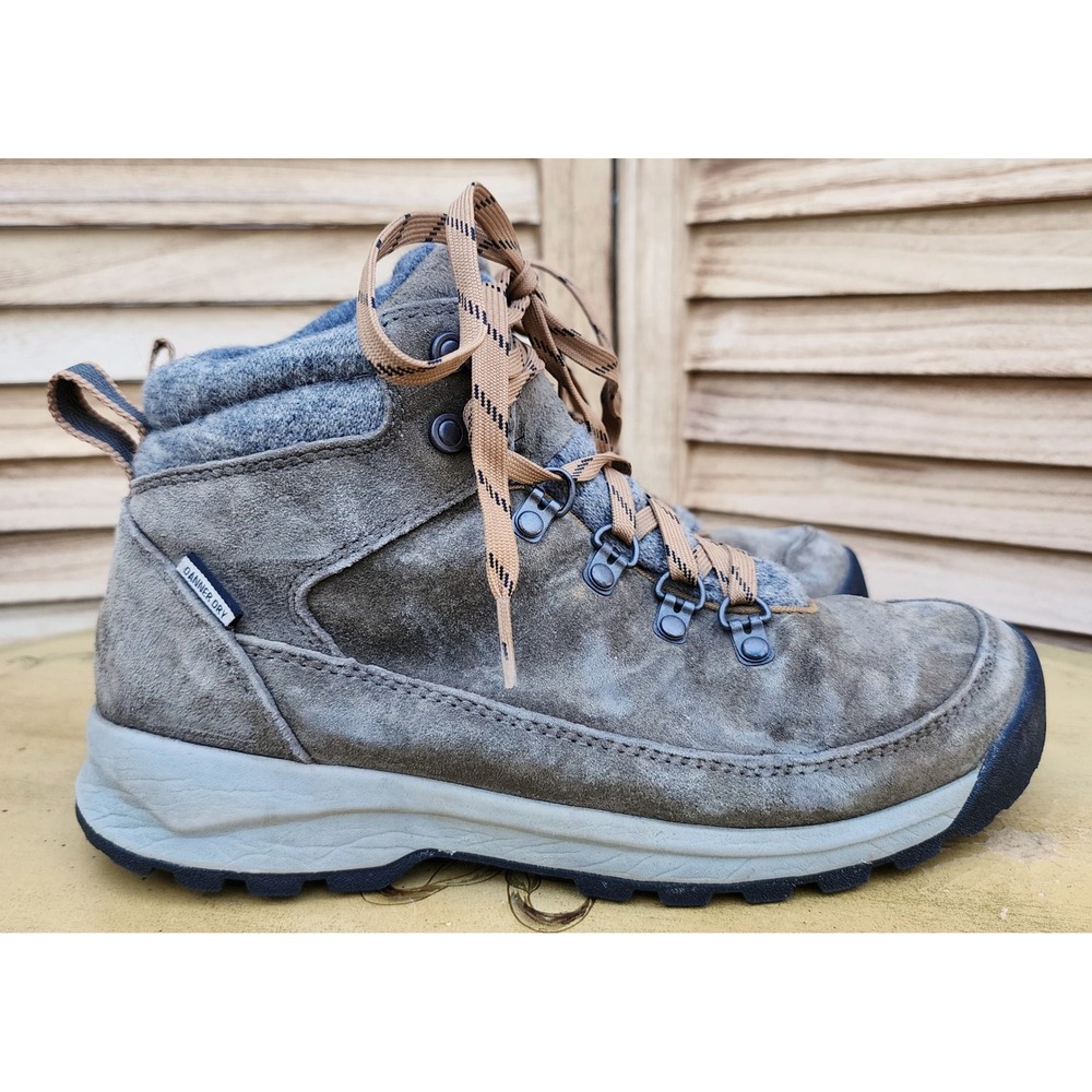 Danner Sz 7 Olive Leather Wool Adrika Hiking Waterproof Boots 30321 Utility Fall